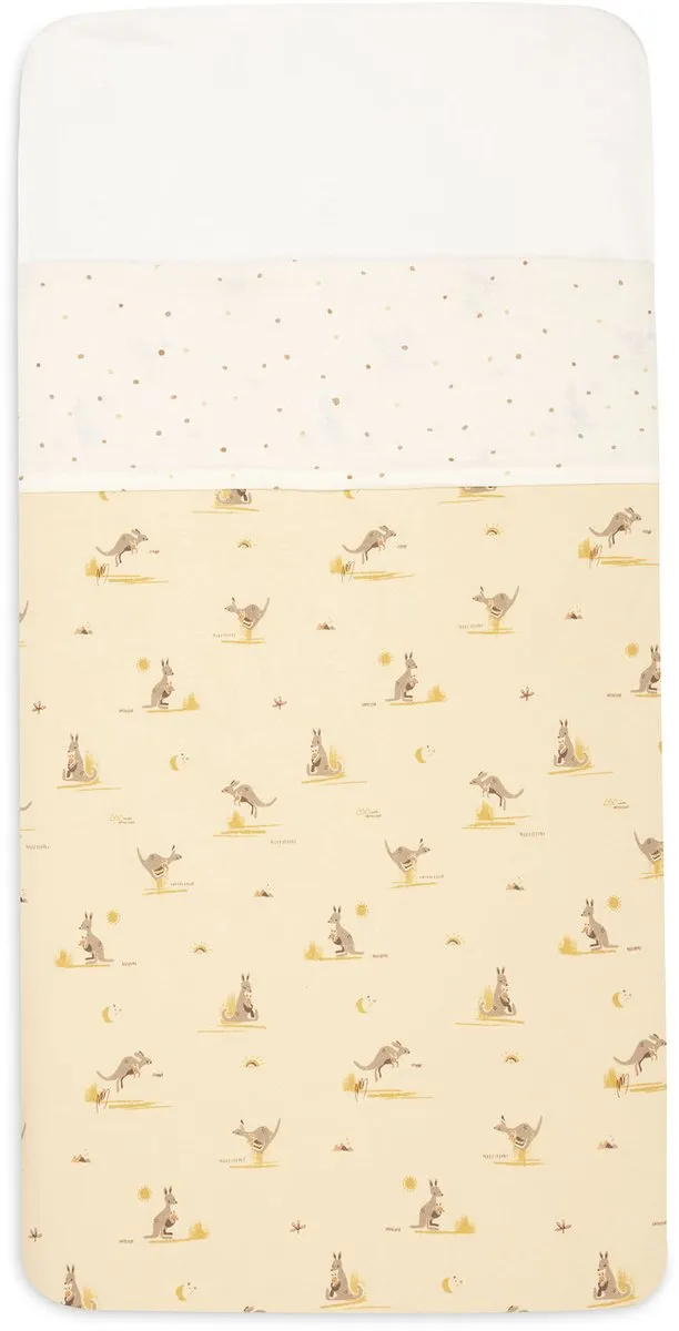 Jollein Laken Wieg 75x100cm Kangaroots Dusty Dot