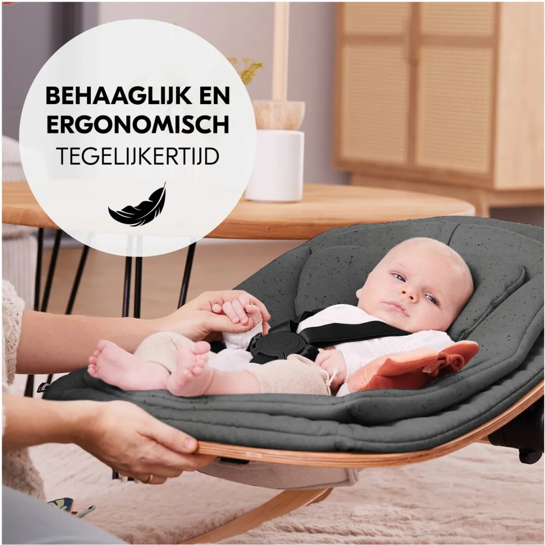 Hauck Highchair Bouncer Eco 3-in-1 - Deep Grey