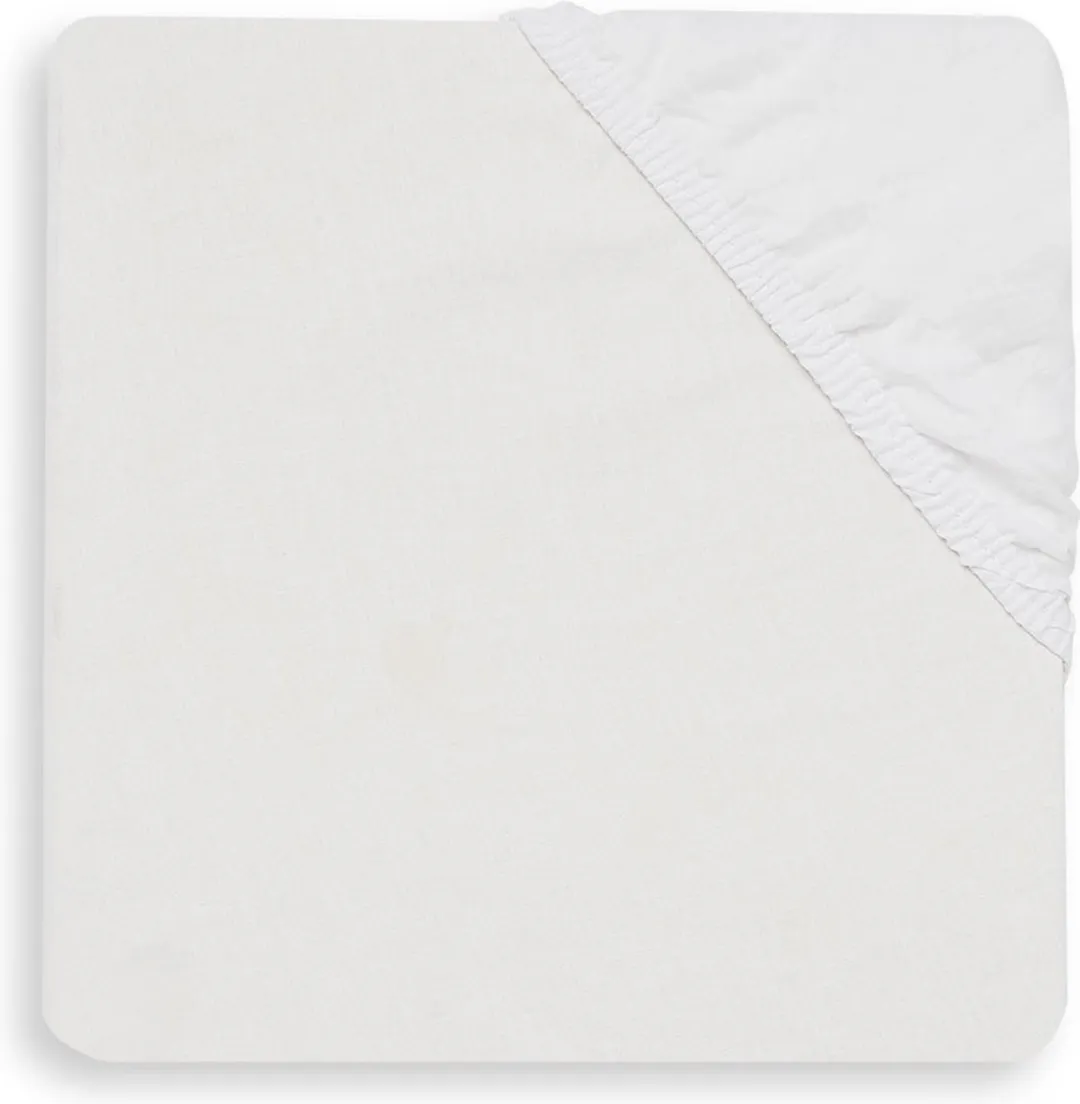 Jollein Baby Hoeslaken Ledikant 60x120cm - Wit