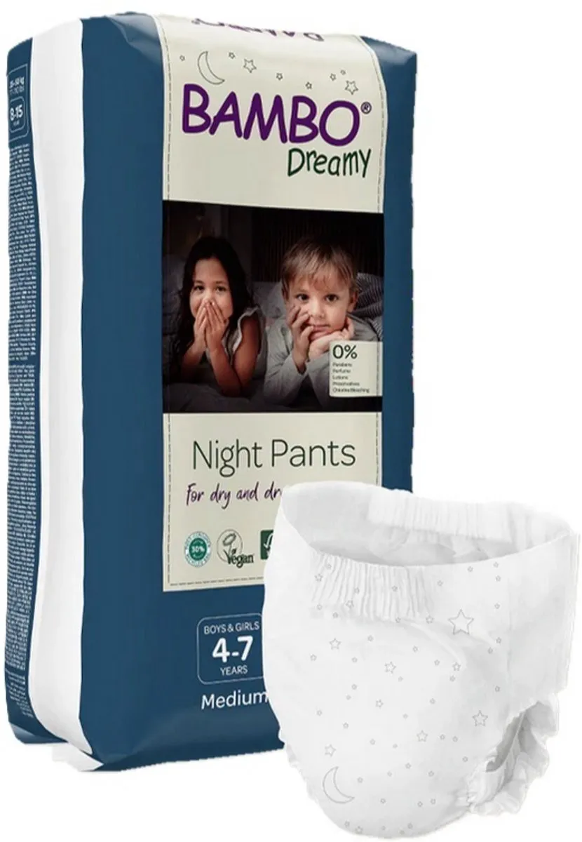 BAMBO Nature Bambo Dreamy Nachtluierbroekjes 4 - 10 Stuks