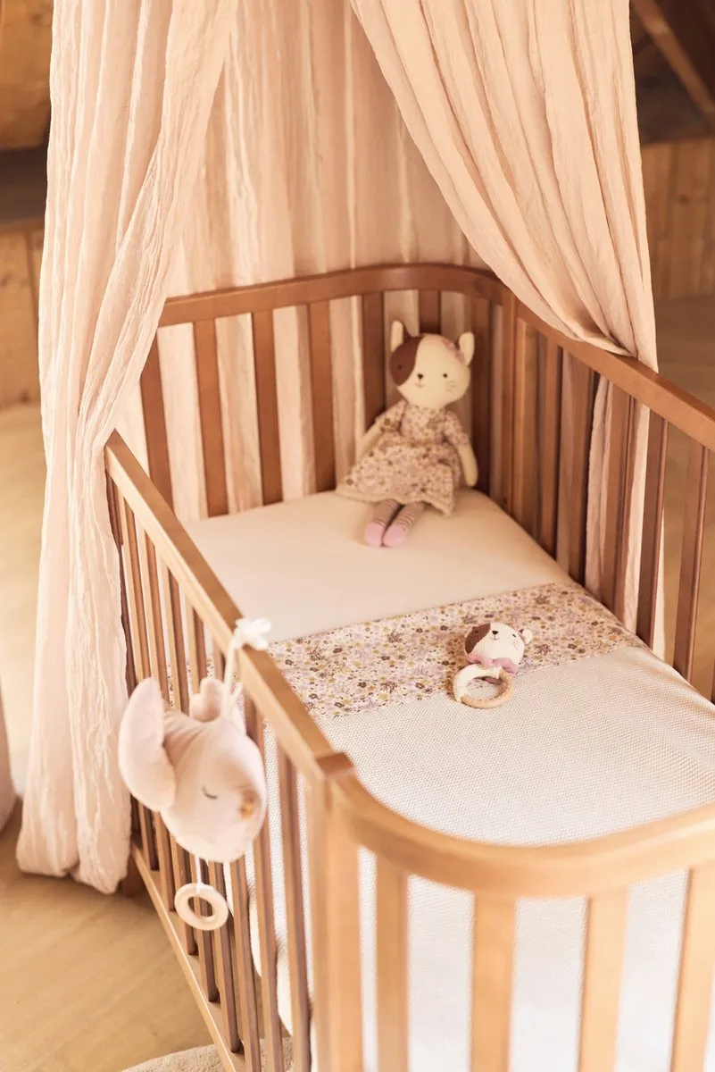 Jollein Baby Deken Wieg 75x100cm Basic Knit - Oatmeal