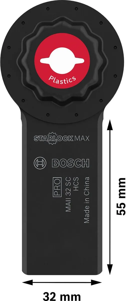 Bosch Professional PRO MAII 32 SC Mes - Oscillerend - Kunststof - afbeelding 3 van 4