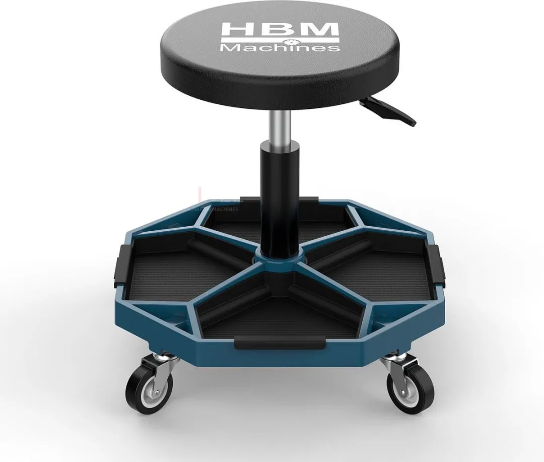 HBM Pneumatische Stoel met 4 Uitreikbare Trays