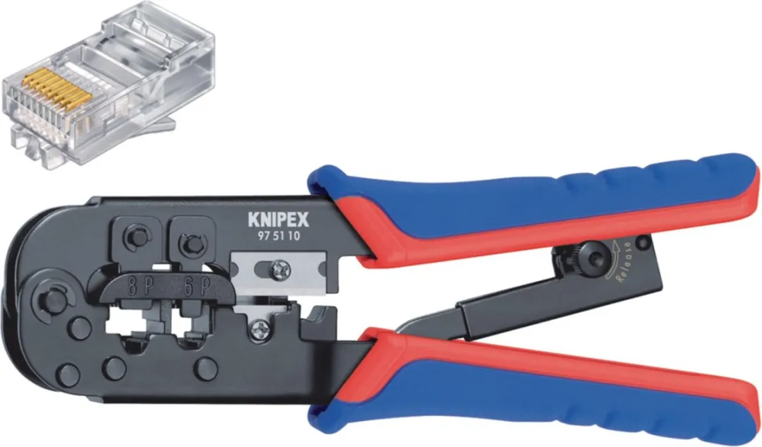 Knipex 975110 Krimptang - RJ11/12 & RJ45