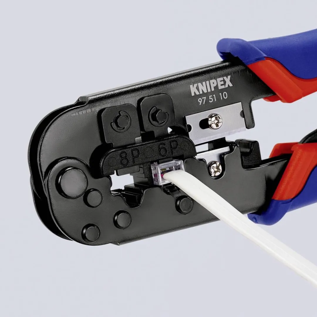 Knipex 975110 Krimptang - RJ11/12 & RJ45 - afbeelding 6 van 6
