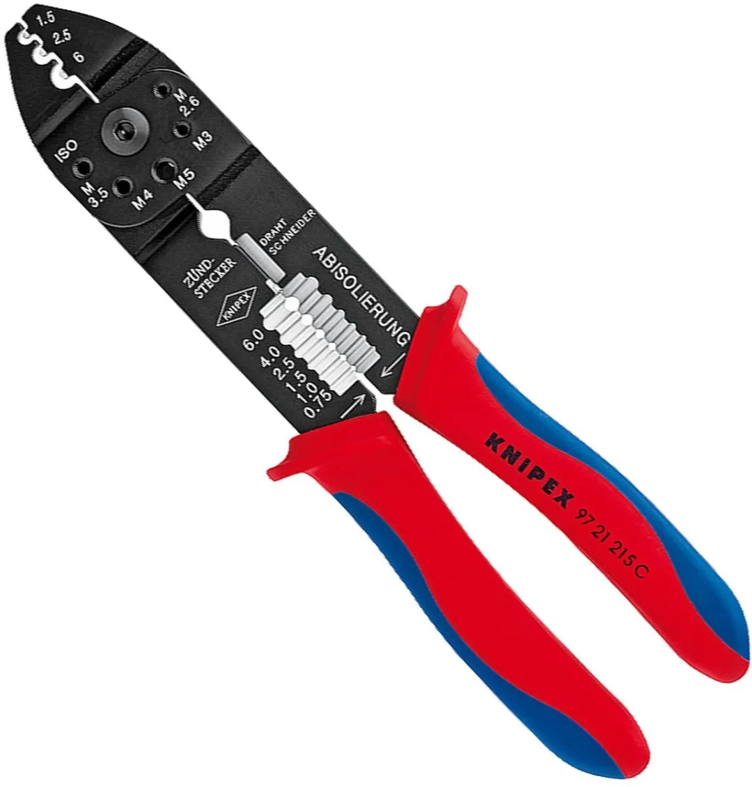 Knipex 9721215C Krimptang - Kabelschoen
