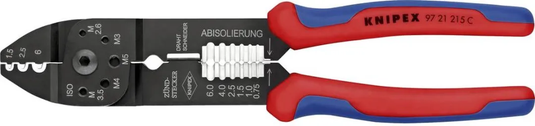 Knipex 9721215C Krimptang - Kabelschoen