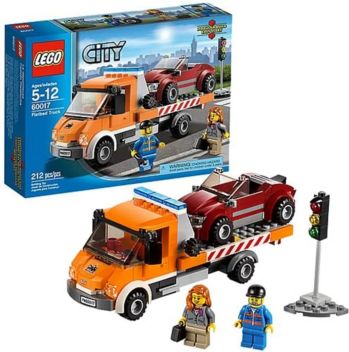 LEGO City 60017 Takelwagen - Oranje