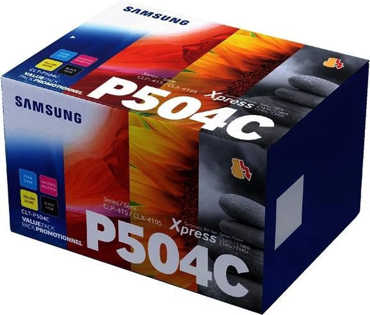 Samsung HP SU400A Toner MultiPack CLT-P504C - Zwart - afbeelding 6 van 6