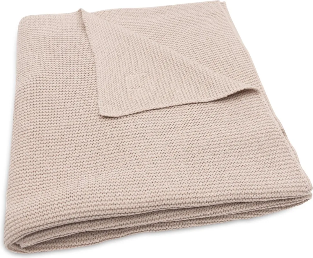 Jollein Deken Ledikant Basic Knit 100x150cm - Wild Rose