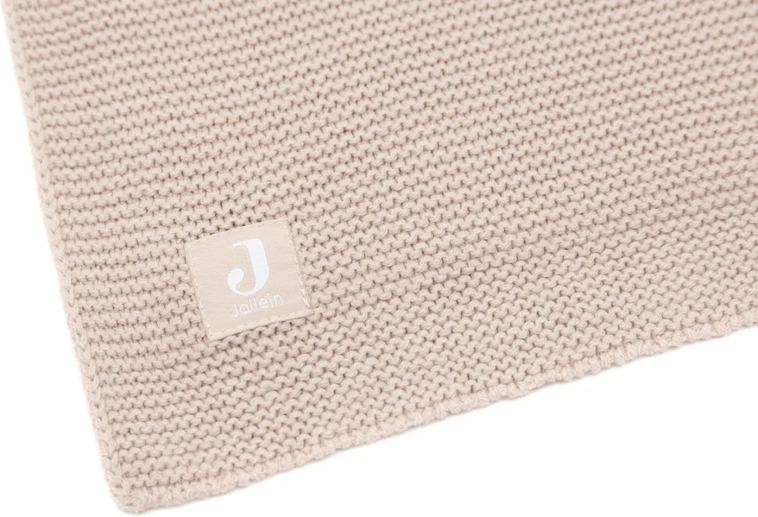 Jollein Deken Ledikant Basic Knit 100x150cm - Wild Rose