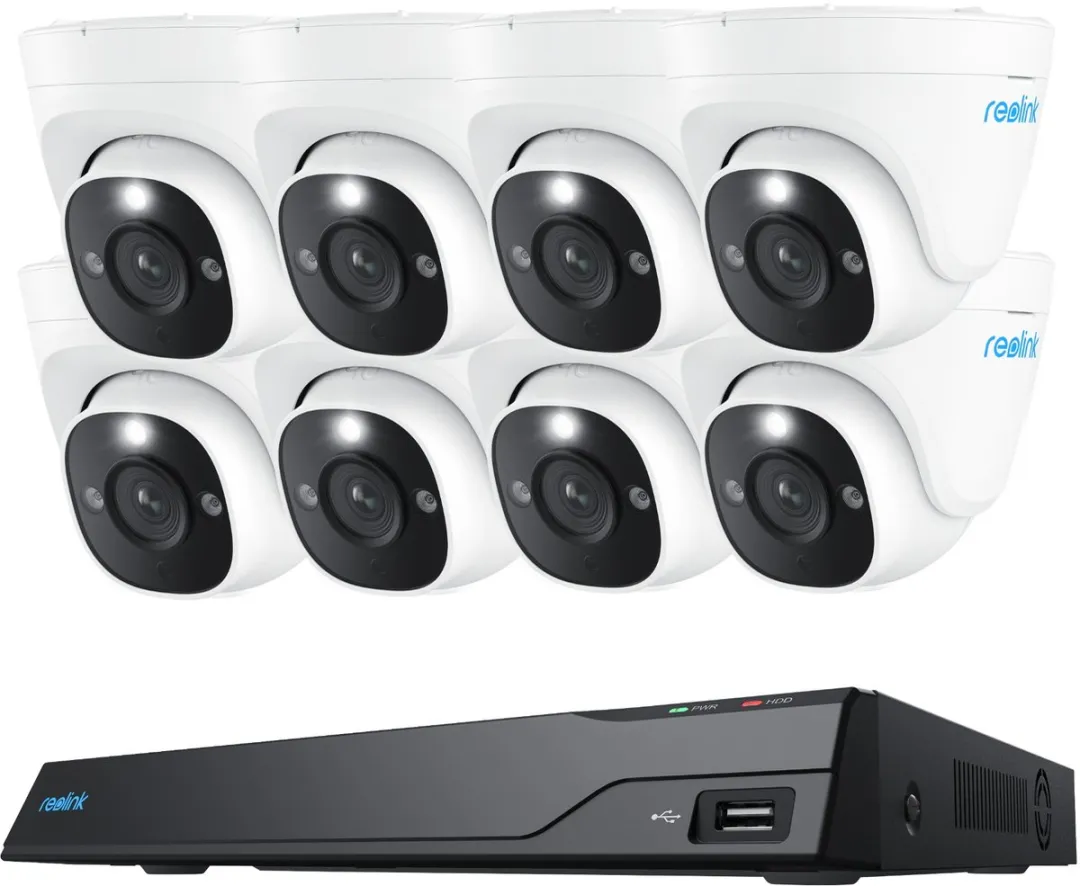 Reolink NVS16-8MD8 Beveiligingsset 8x P334 NVR