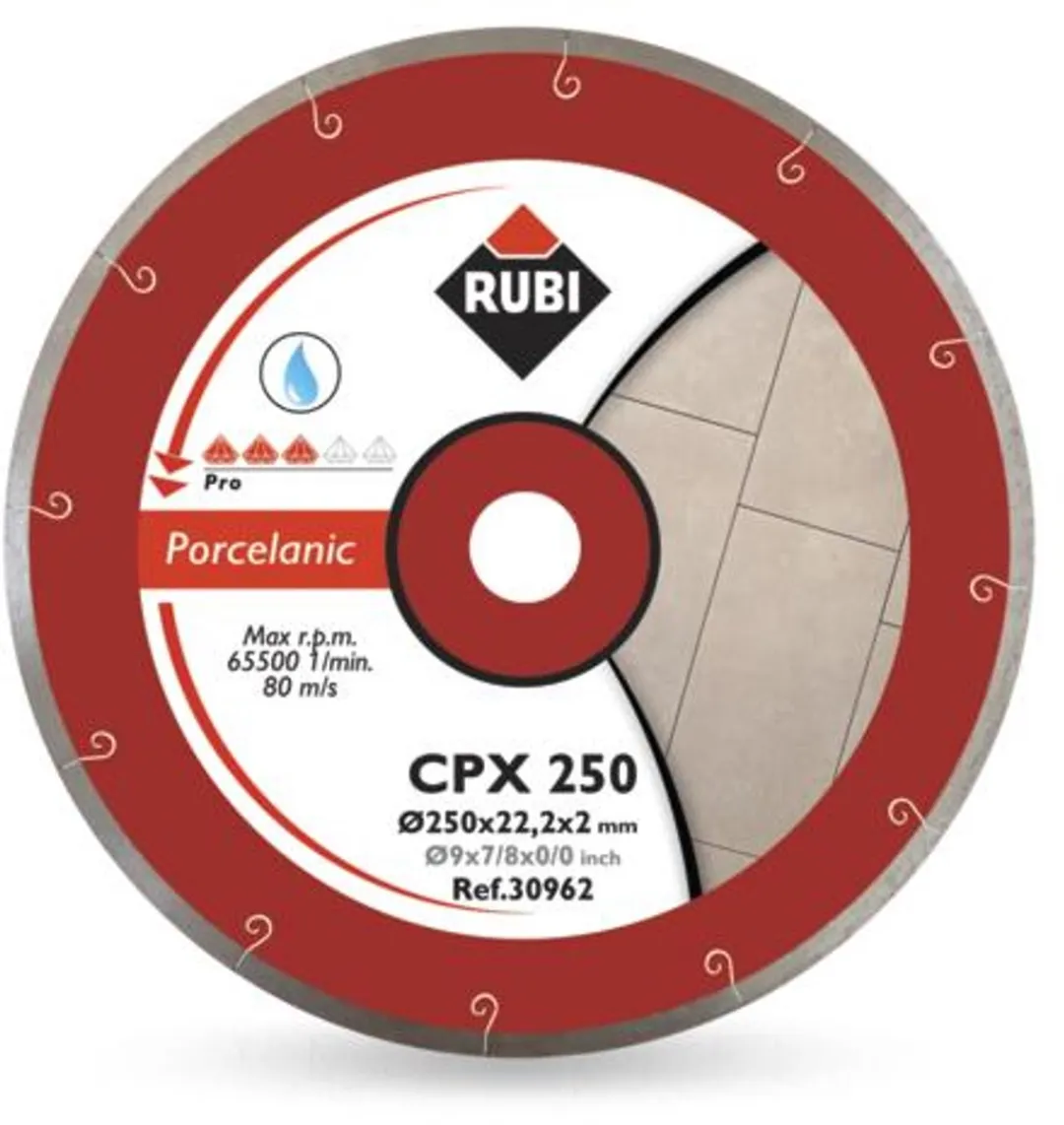 Rubi CPX 200 PRO Diamantdoorslijpschijf 200mm
