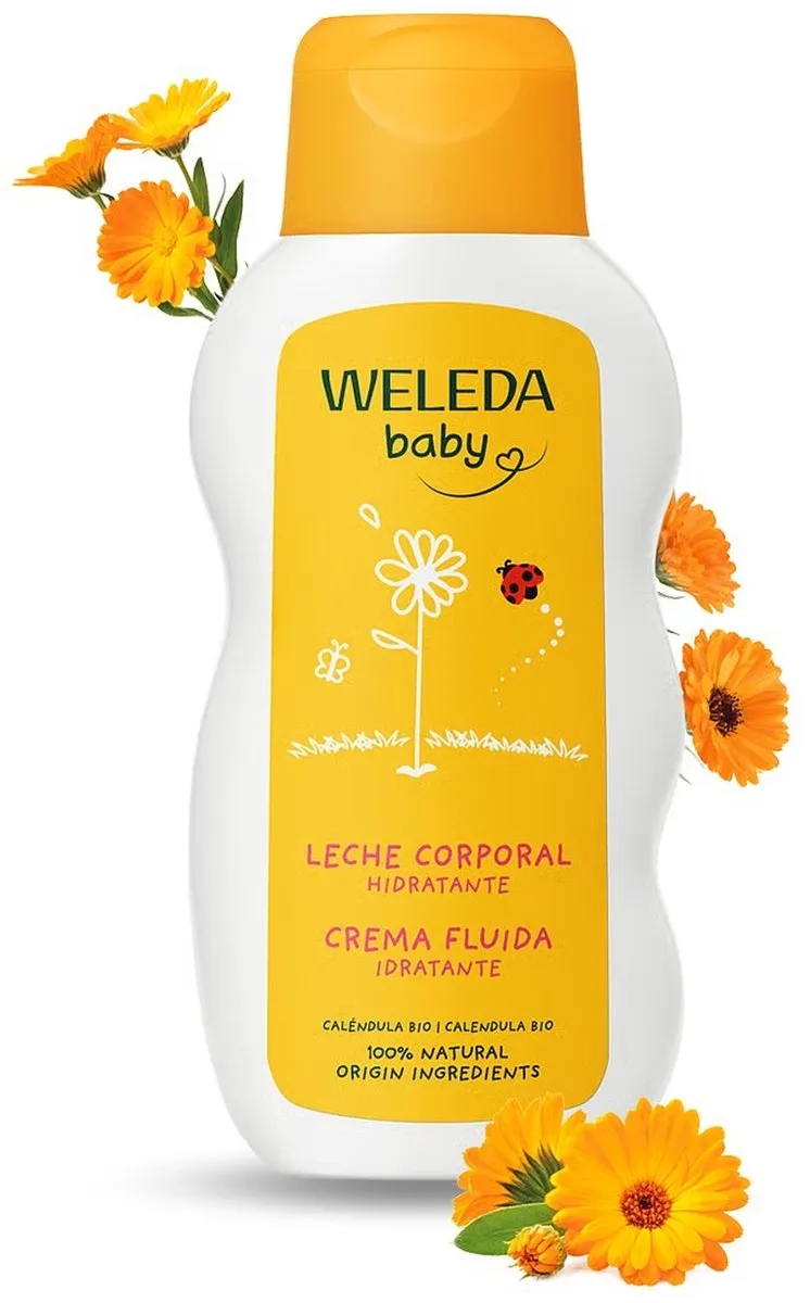 Weleda Baby Bodymilk Calendula & Kamille 200ml