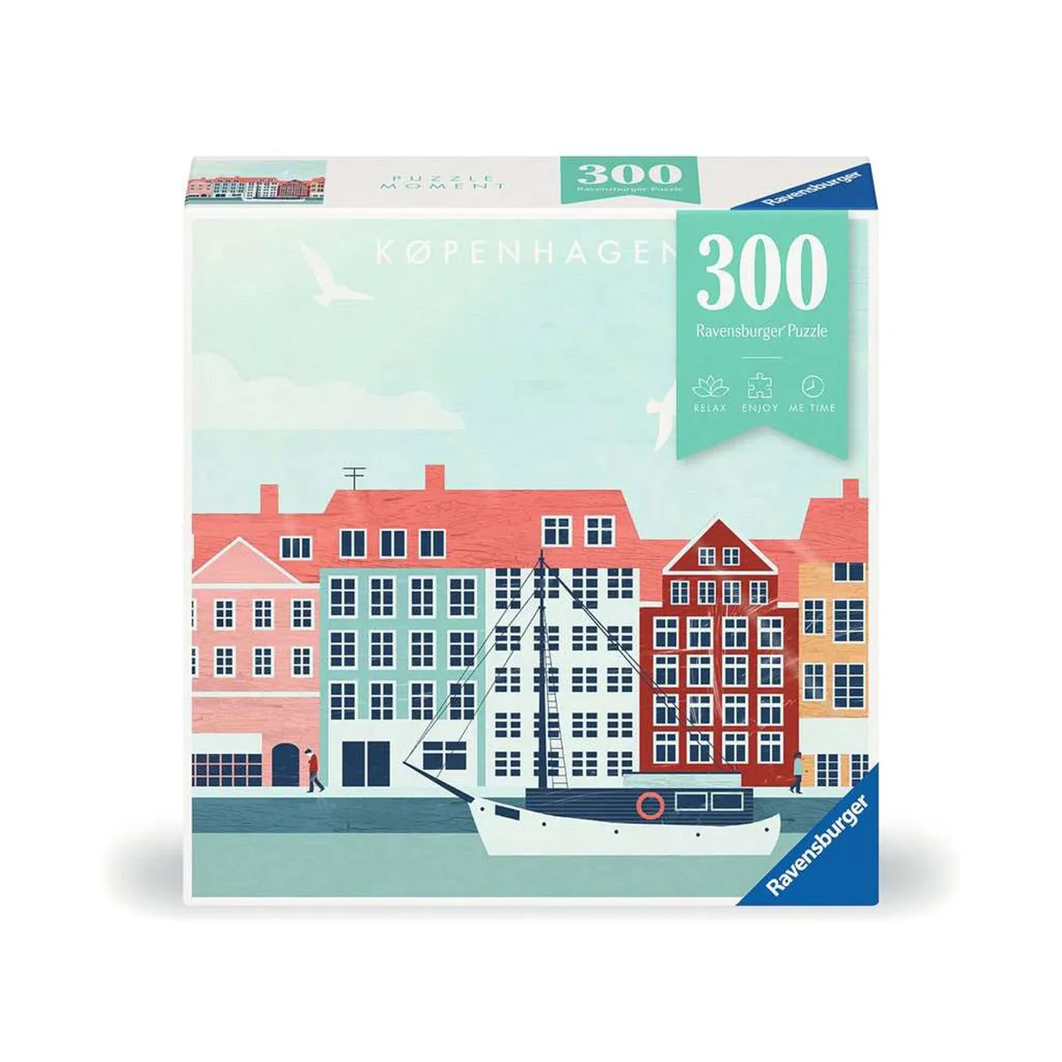 Ravensburger Moment City Kopenhagen 300 Stuks Puzzel