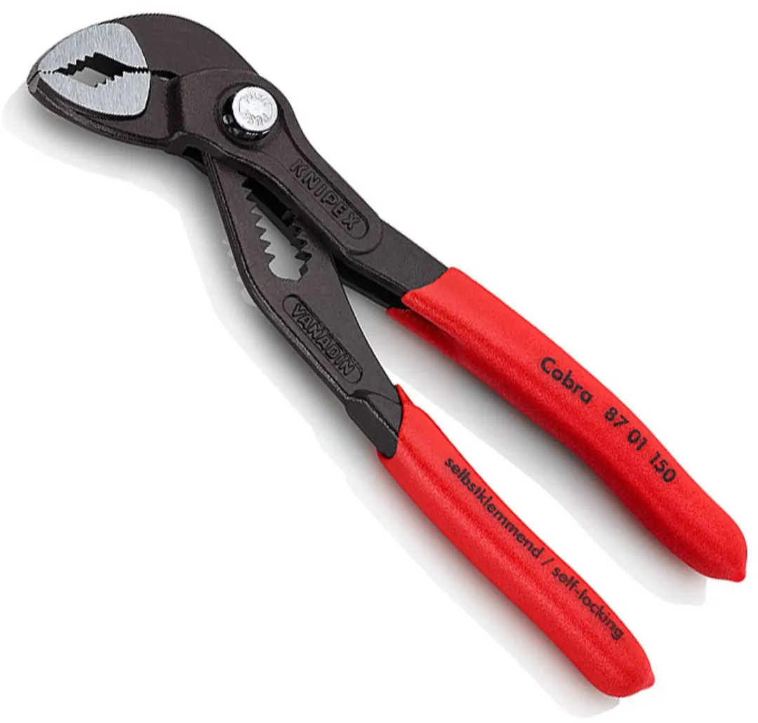 Knipex 00 20 72 V04 Tangenset - 2-delig - Rood/Zilver/Zwart