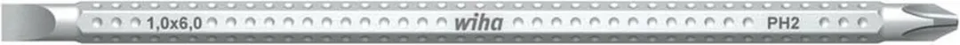Wiha System 6 Plat Kruiskop PH2 Verwisselbare Kling 6mm