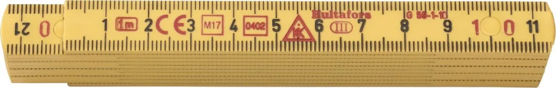 Hultafors G59-1-10GU Duimstok