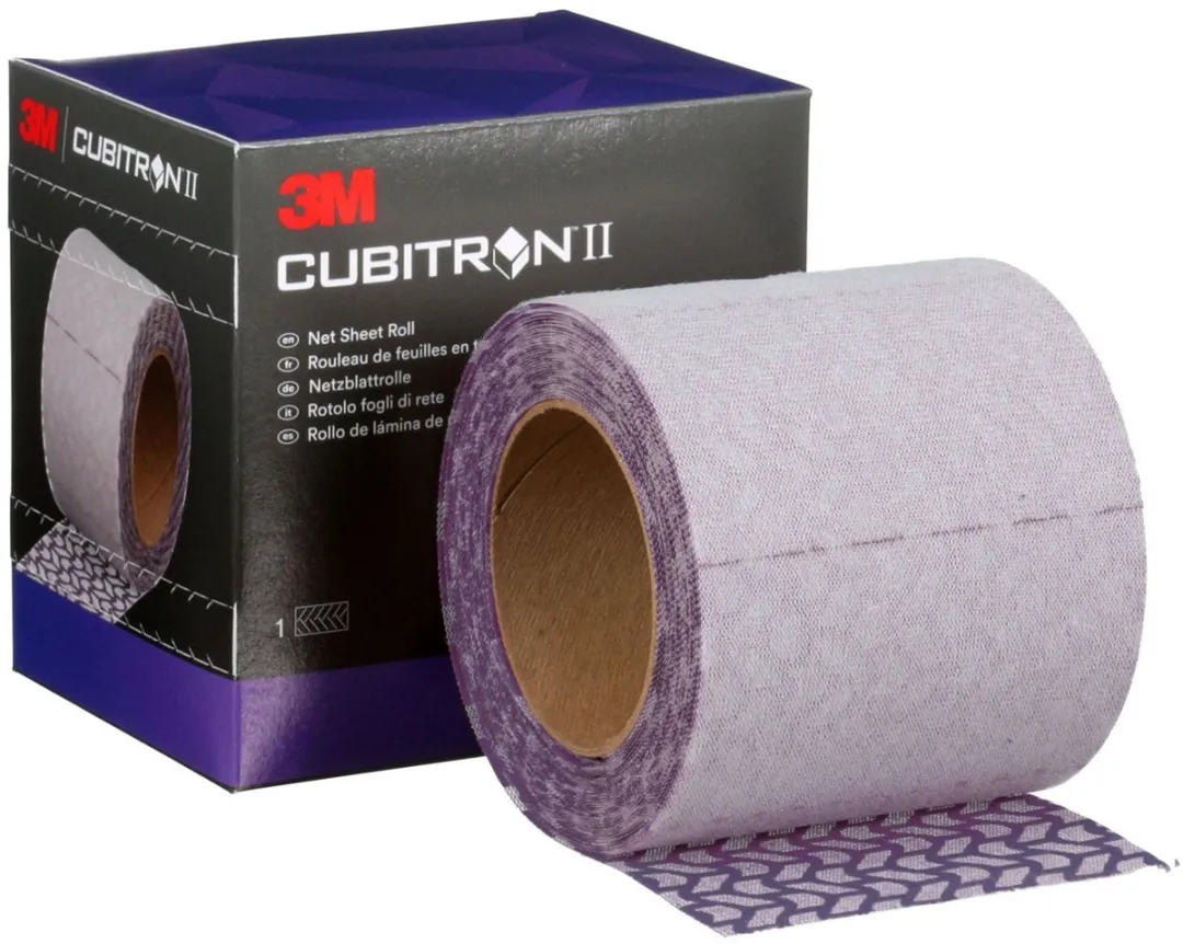 3M Cubitron II Net Stroken P220 - 115mm x 10m - 50 Stuks
