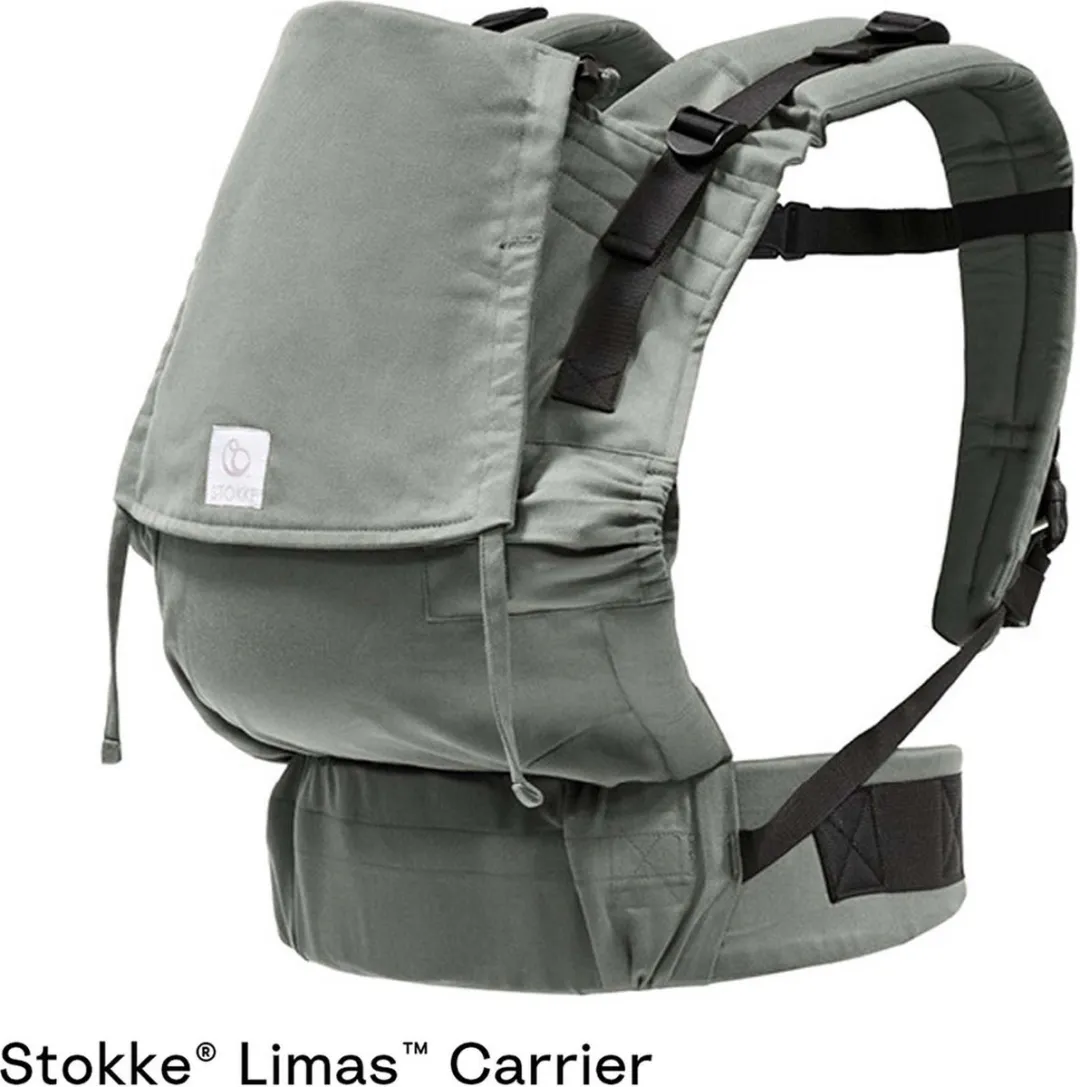 Stokke Limas Carrier Flex - Babydrager 1-20 kg - Glacier Green