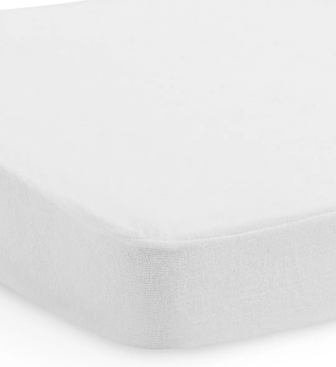 Jollein Baby Hoeslaken Ledikant 60x120cm - Wit - Waterdicht