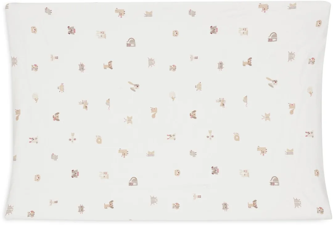 Jollein Aankleedkussenhoes Jersey 50x70cm Animal Friends