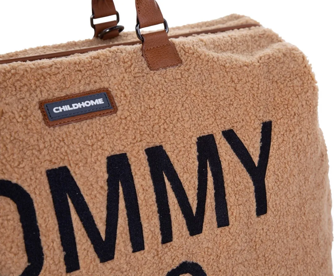 Childhome Mommy Bag Verzorgingstas Teddy Bruin - 55x30x40cm