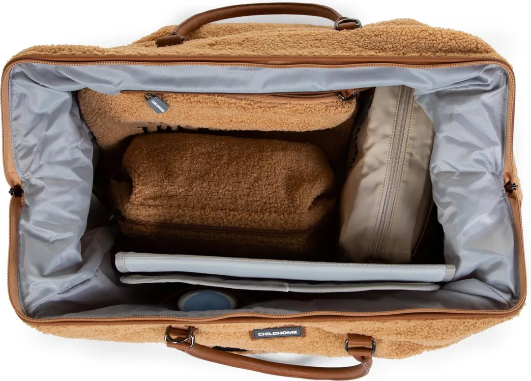 Childhome Mommy Bag Verzorgingstas Teddy Bruin - 55x30x40cm