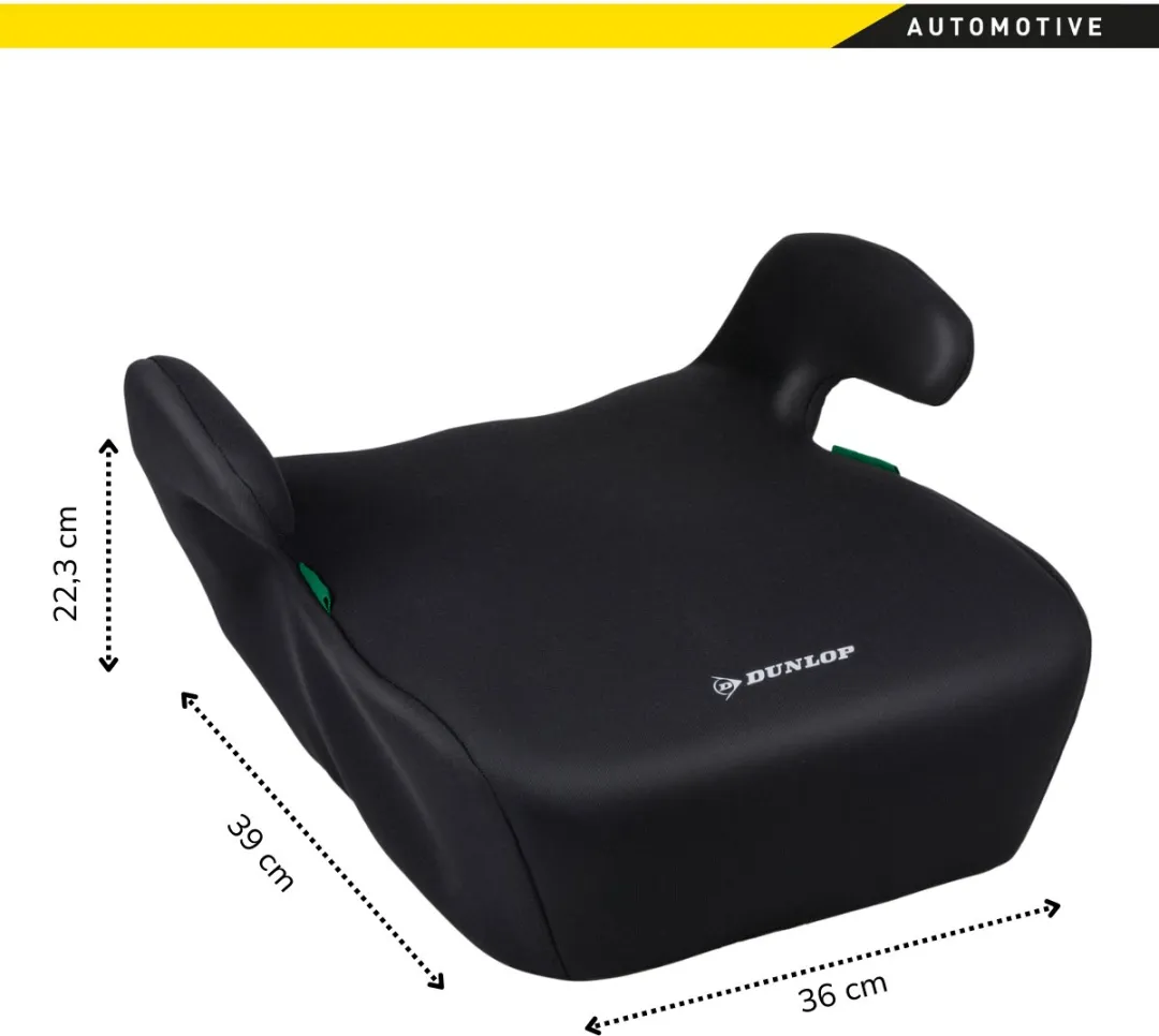 Dunlop Kinderzitje Auto 126-150cm - Zwart