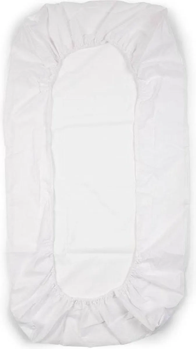 Childhome Hoeslaken Tienerbed 90x200cm - Jersey - Wit