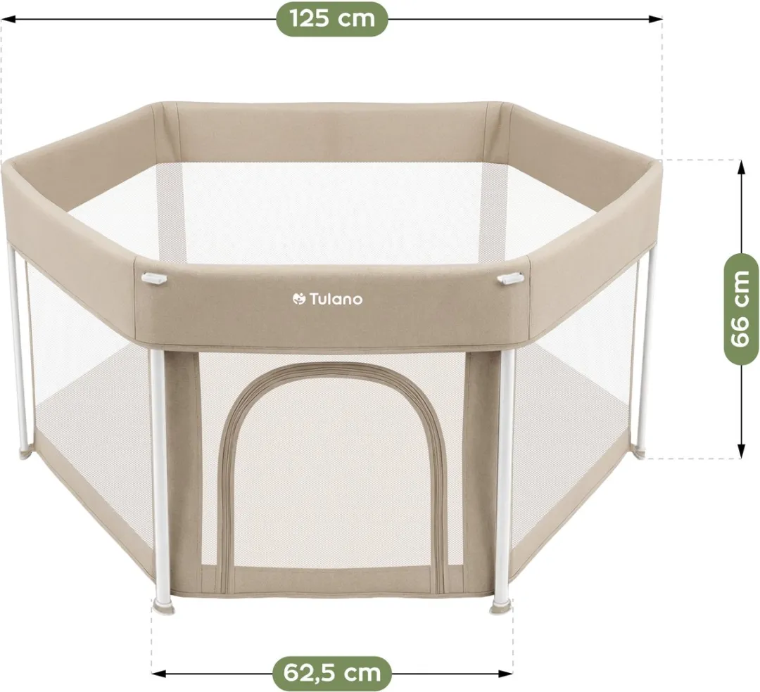 Tulano Cozy 30 Babybox - 125cm Beige - 6-36 maanden