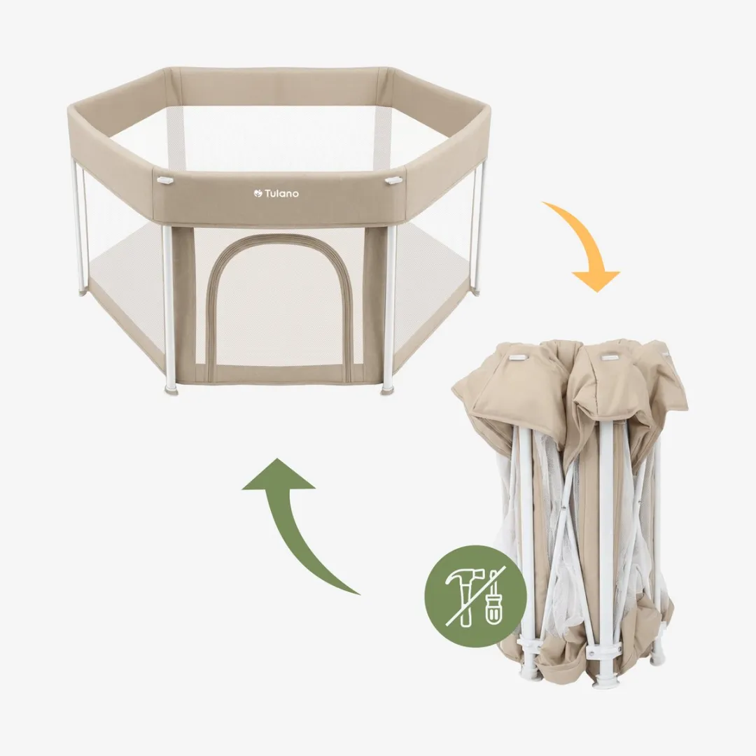 Tulano Cozy 30 Babybox - 125cm Beige - 6-36 maanden