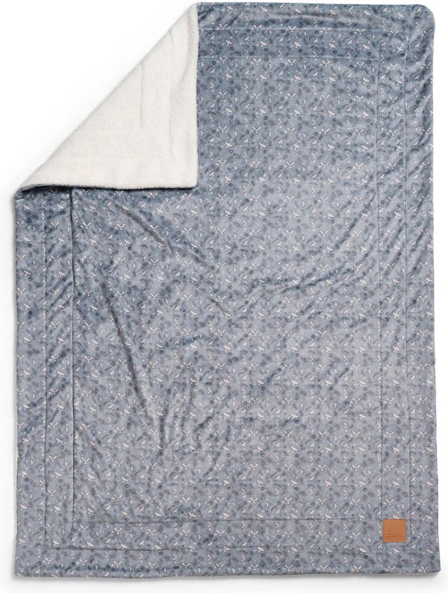 Elodie Pearl Velvet Babydeken 75x100cm - Free Bird