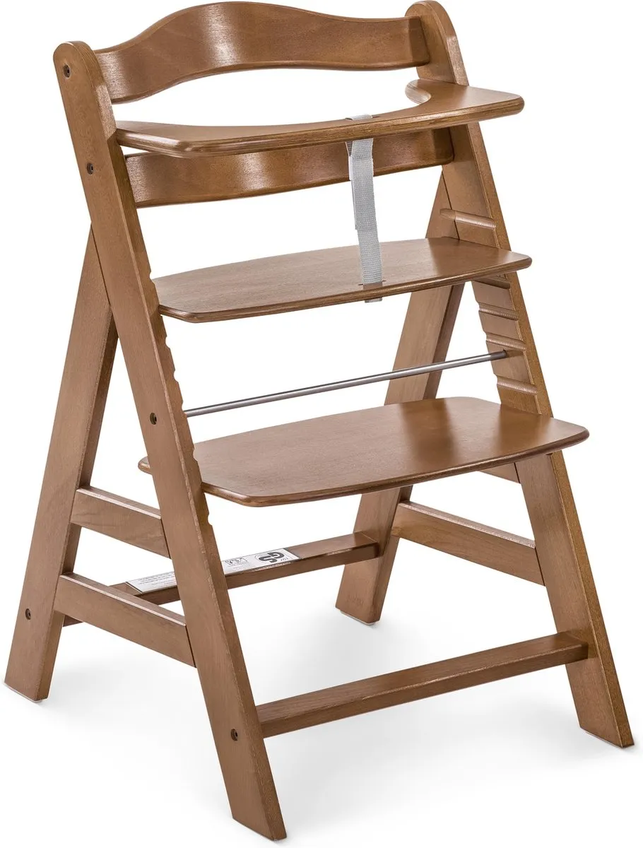 Hauck Alpha+ Kinderstoel Walnoot