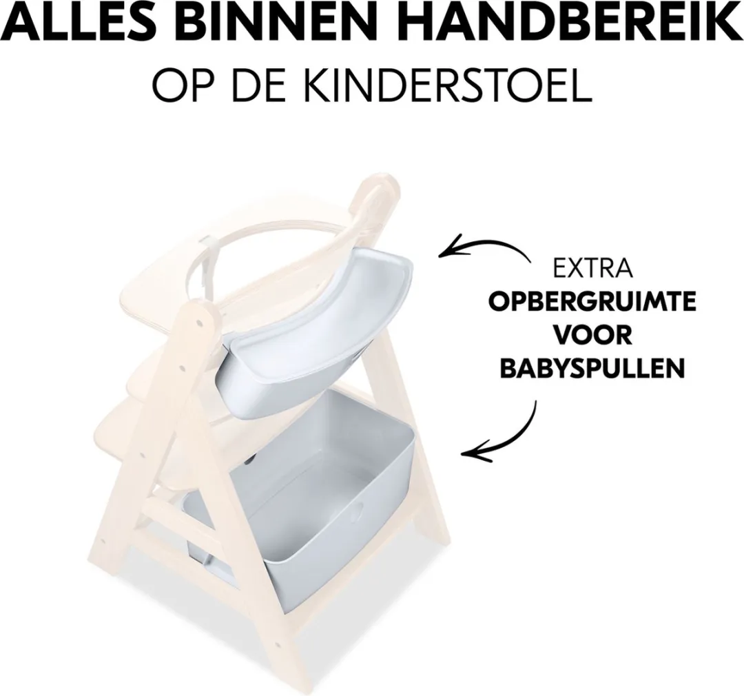 Hauck Alpha Box Set Kinderstoel Organizer - Wit