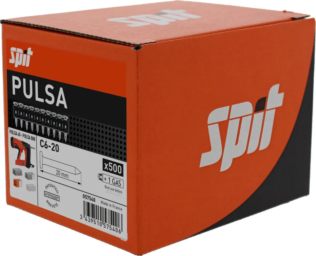 Spit Nagel C 6/20mm Pulsa-8 057540 - 500 Stuks