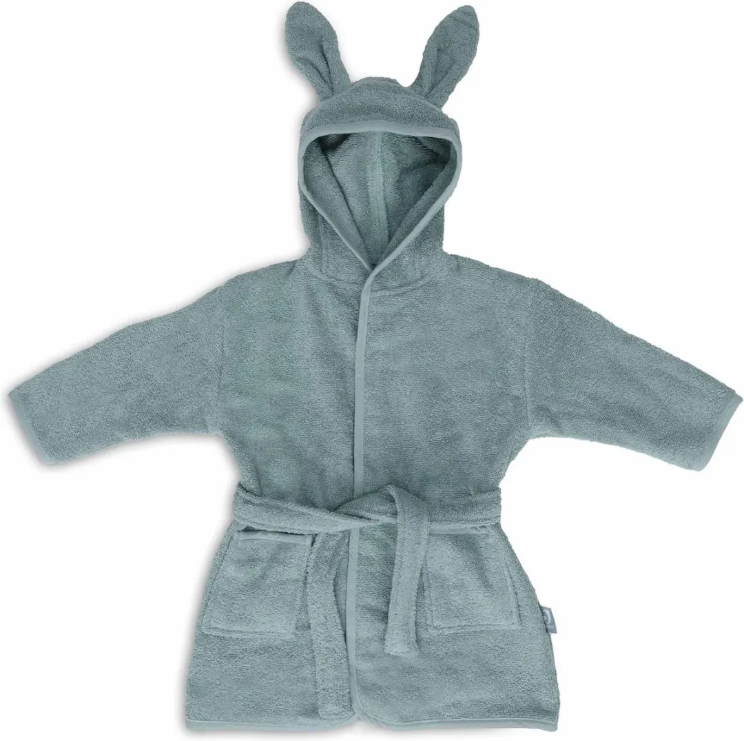Jollein Baby Badjas Badstof 1-2 Jaar - Sea Green