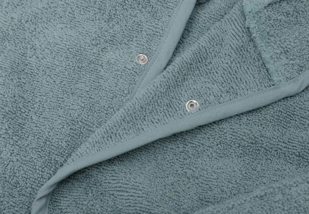 Jollein Baby Badjas Badstof 1-2 Jaar - Sea Green