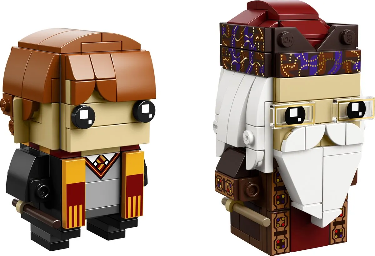 LEGO BrickHeadz Ron Wemel & Albus Perkamentus 41621 - 245 Stuk