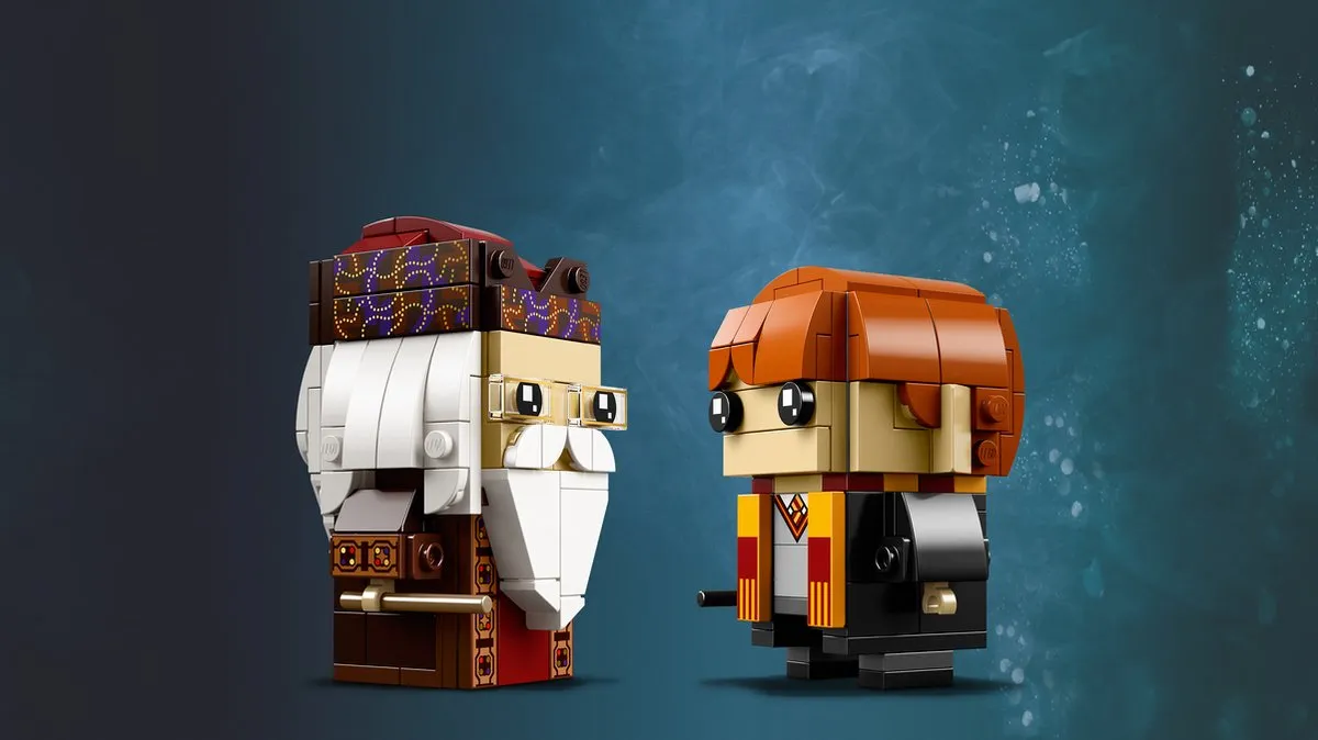 LEGO BrickHeadz Ron Wemel & Albus Perkamentus 41621 - 245 Stuk