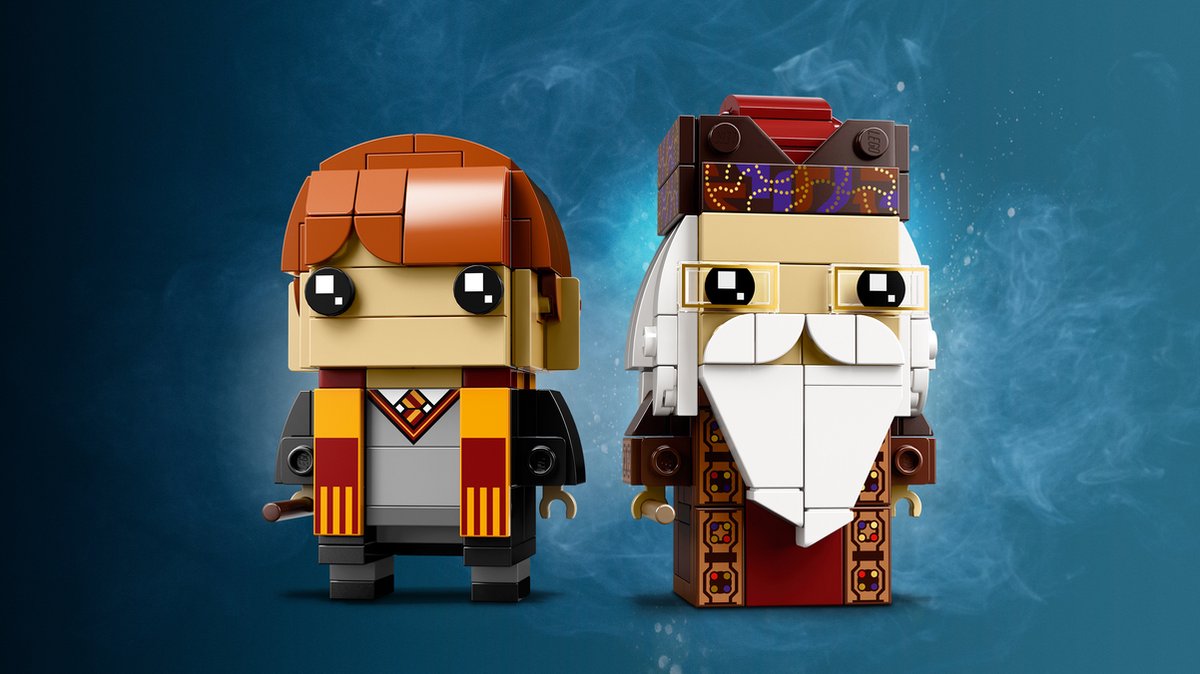 LEGO BrickHeadz Ron Wemel & Albus Perkamentus - 41621