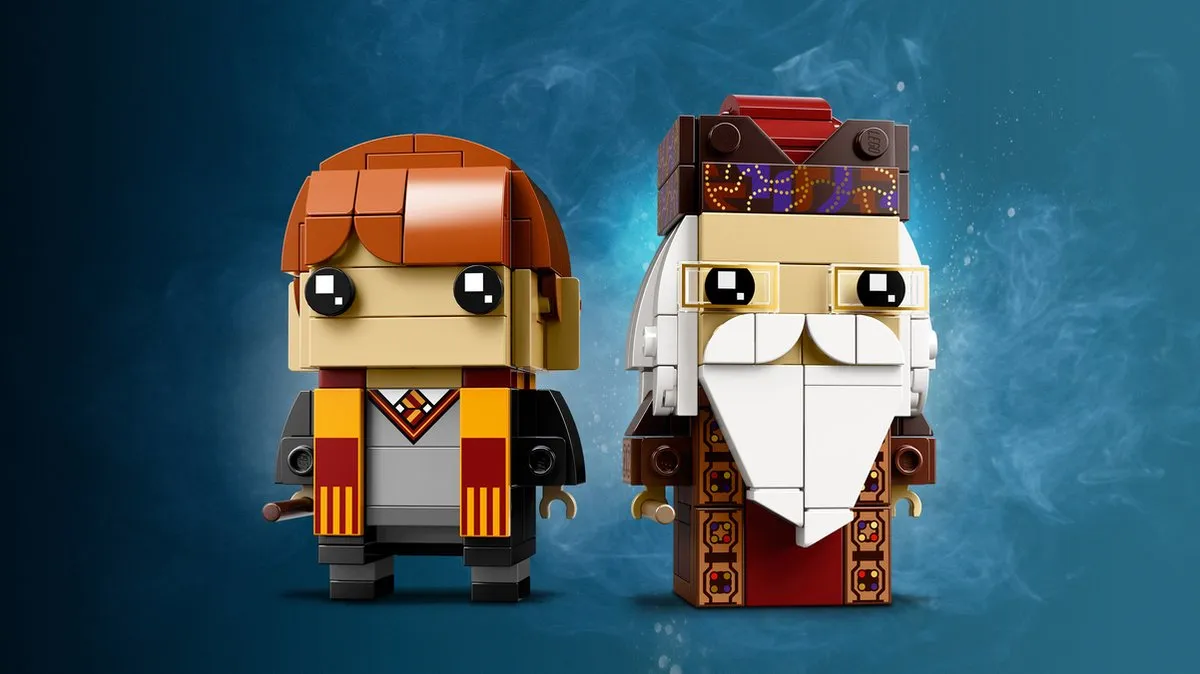 LEGO BrickHeadz Ron Wemel & Albus Perkamentus 41621 - 245 Stuk