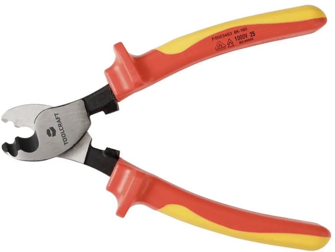TOOLCRAFT TO-10104936 VDE-kabelsnijder Metaal - 160mm