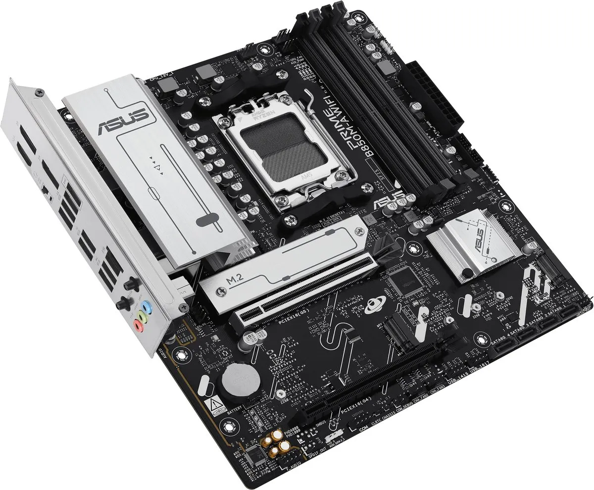 ASUS Prime B850M-A WIFI Moederbord - AM5 - microATX