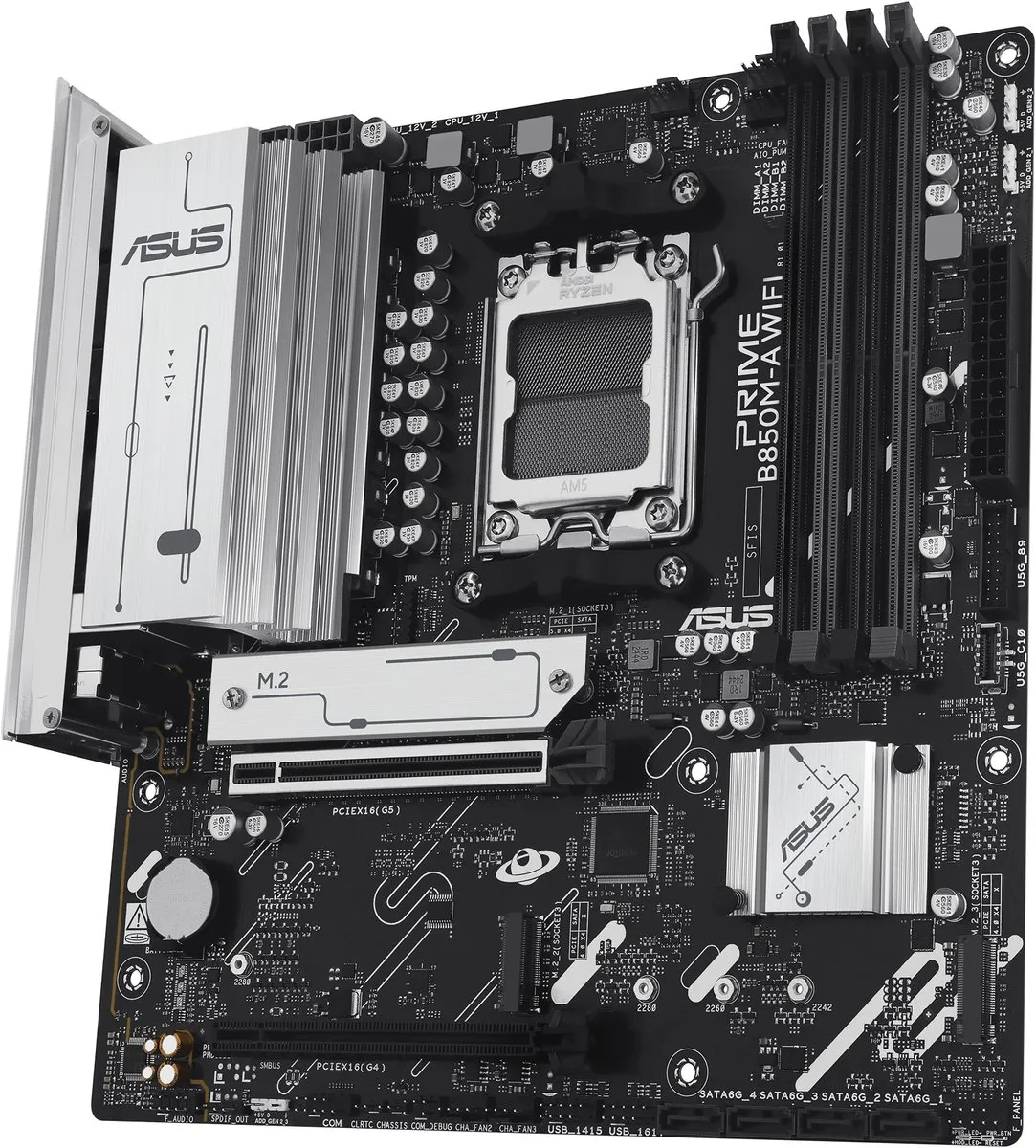 ASUS Prime B850M-A WIFI Moederbord - AM5 - microATX