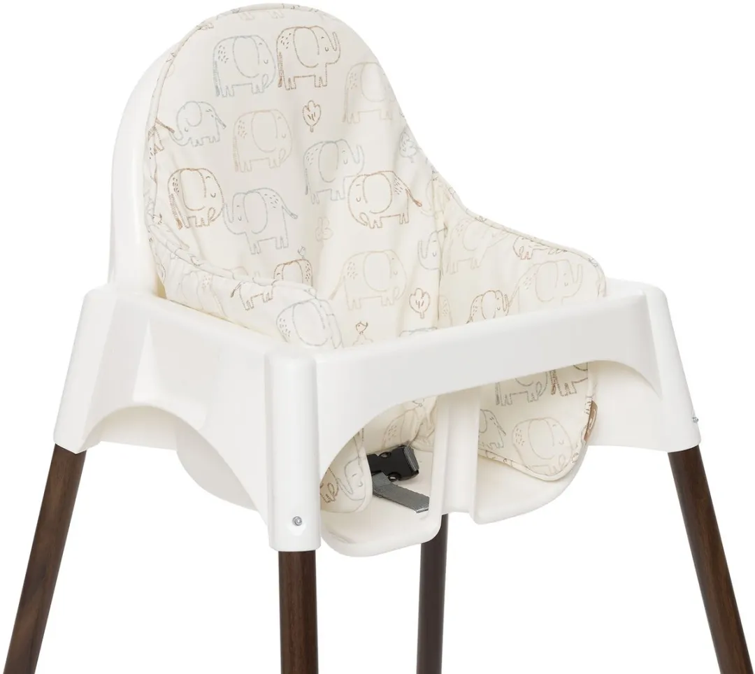 Jollein Kinderstoelkussen Elephant Tales 58x36cm