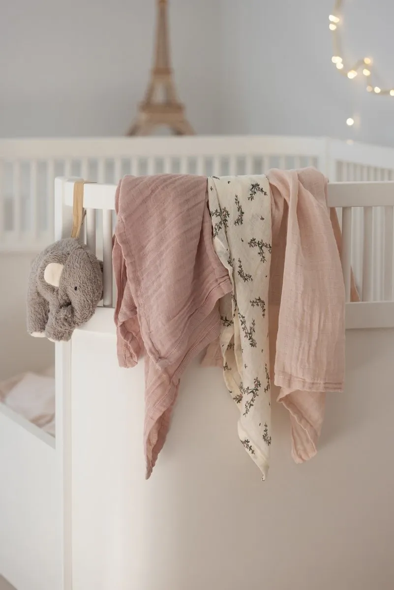 Sebra Muziekdoos Olifant Fanto Birchbark - Roze