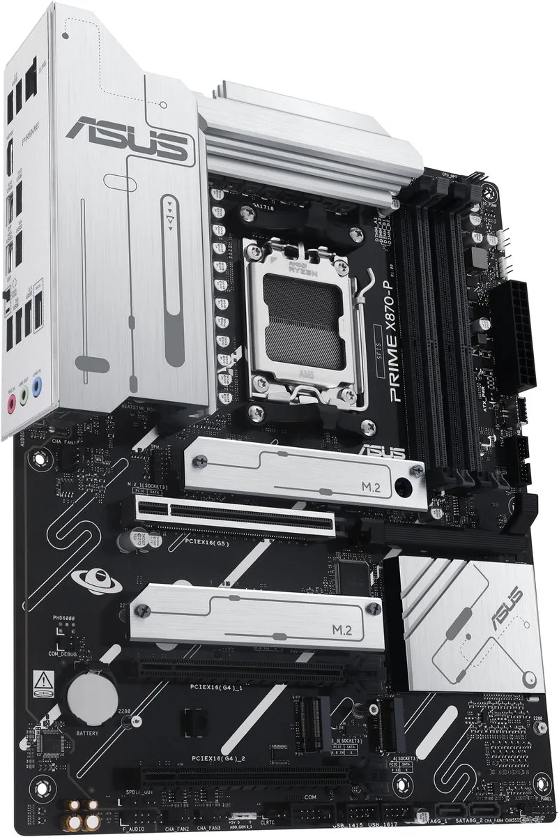 ASUS Prime X870-P Moederbord - AM5 - ATX - afbeelding 6 van 6