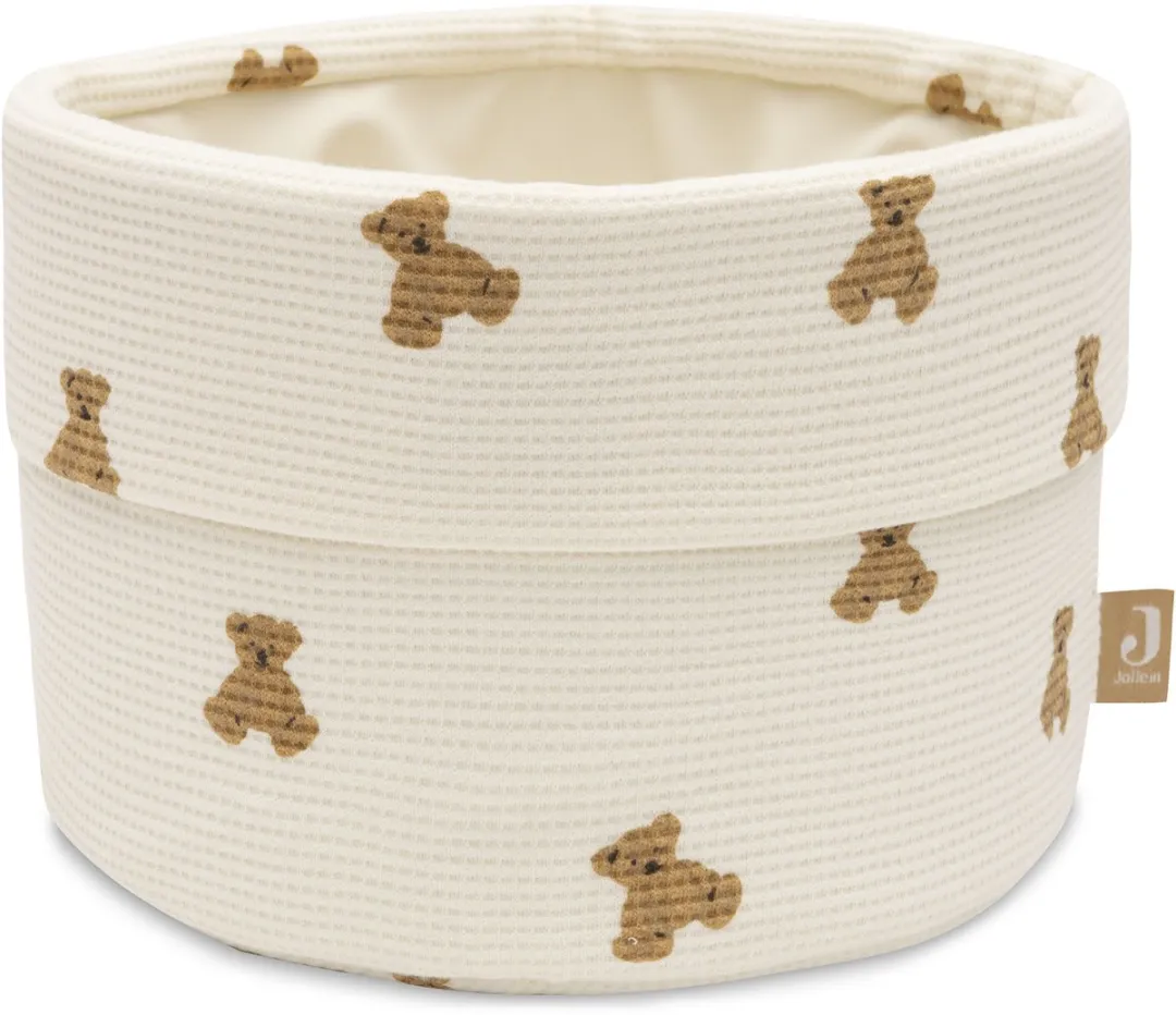 Jollein Commode Mandje Mini Teddy Bear - Ø19cm