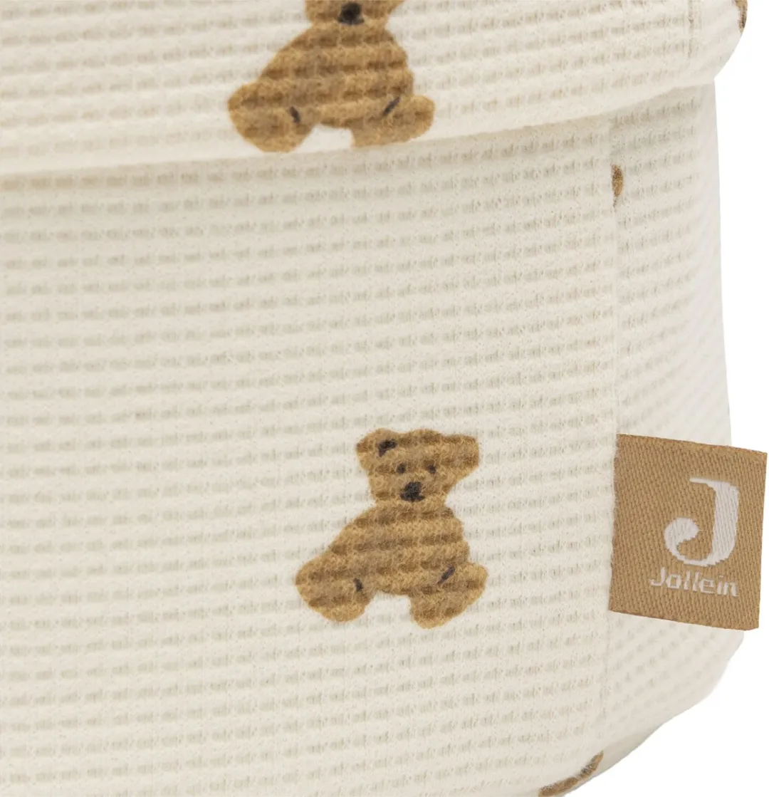 Jollein Commode Mandje Mini Teddy Bear - Ø19cm